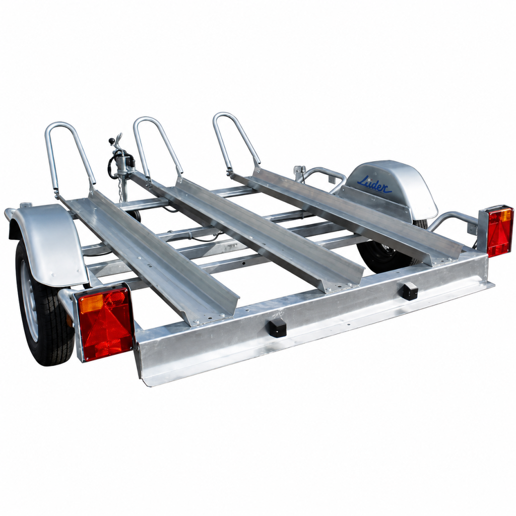 Lider Motorradanhänger 39420 – 3 Schienen