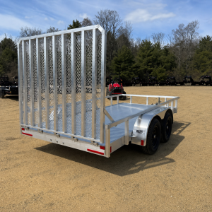 CargoPro Aluminium-Nutzanhänger 6,5 × 14 ft, 6K (Modell 2026), mit Aluminium-Ladeboden und integrierter klappbarer Heckrampe