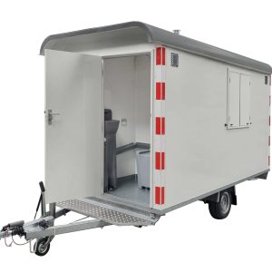 Anssems PTS 1400.390×188 Baustellen-Bauwagen mit Toilette