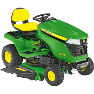 JOHN DEERE Aufsitzrasenmäher X350 ohne Mähwerk (Modell 2025)