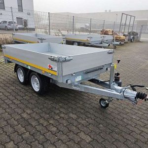 Eduard Hydraulischer Rückwärtskipper 2615 GD, 2.700 kg, mit elektrischer Kippsteuerung, Ladefläche 1500 × 2560 × 300 mm, SW12226