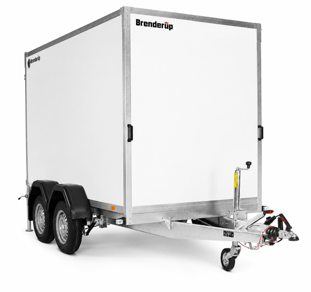 Brenderup Kofferanhänger CD300TBD2000 mit rechter Seitentür, Innenmaße 3000 × 1550 × 1850 mm, SW12270